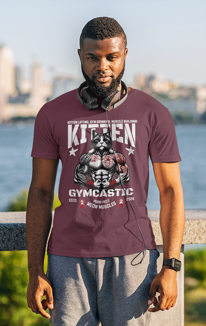 Cat Bodybuilding T-Shirt