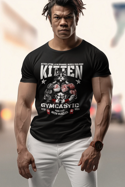 Cat Bodybuilding T-Shirt
