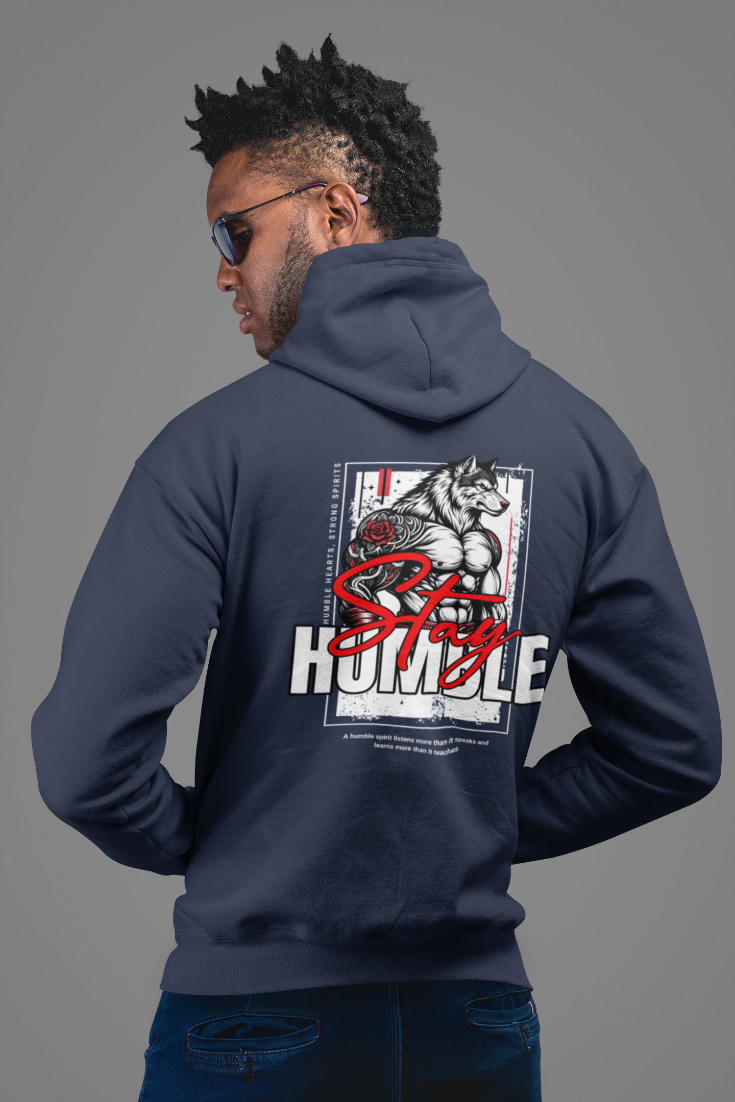 Hooded Sweatshirt - Fitness Wolf Hoodie