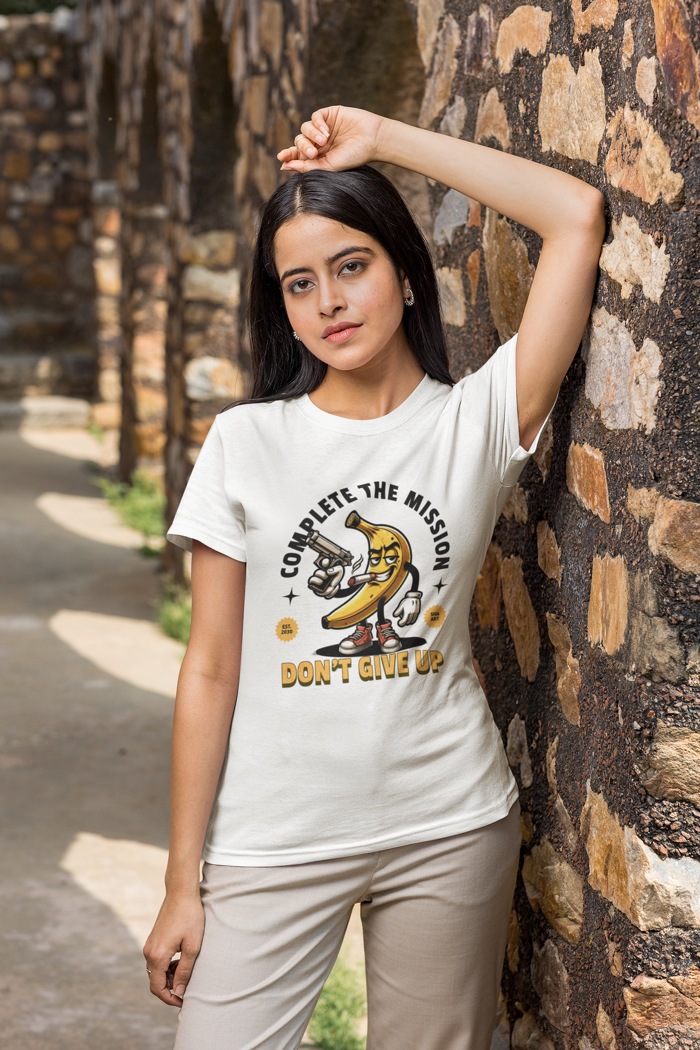 Banana Gun - Complete the Mission Unisex T-Shirt