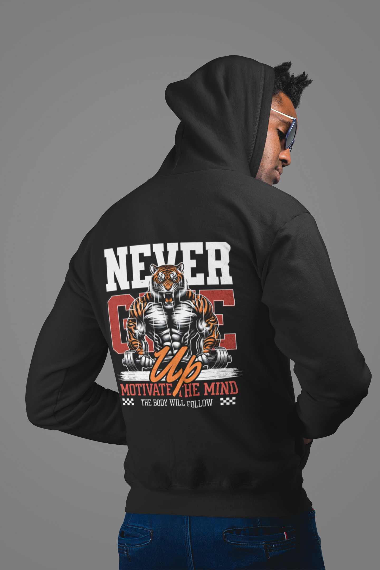 Fitness Tiger Hoodie