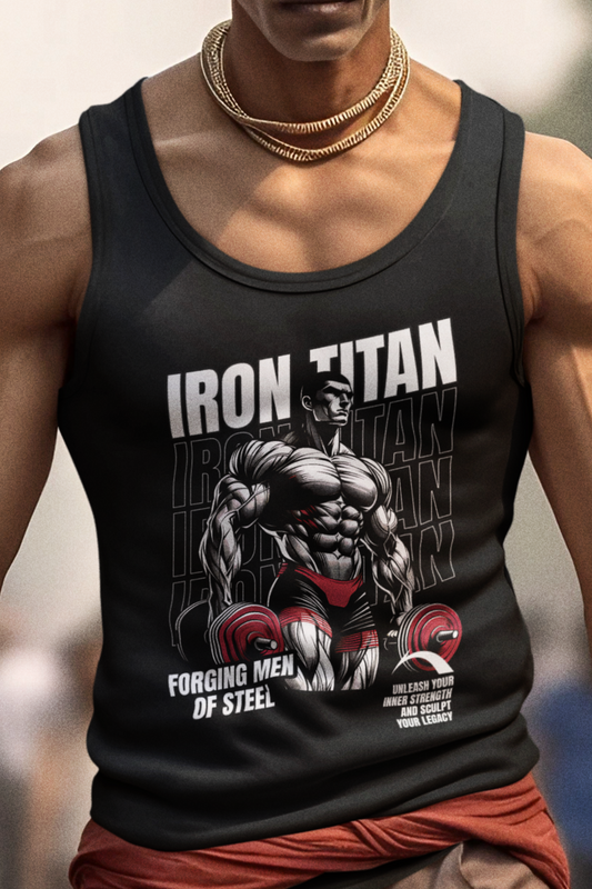 Iron Titan Man Bodybuilding Tank Top