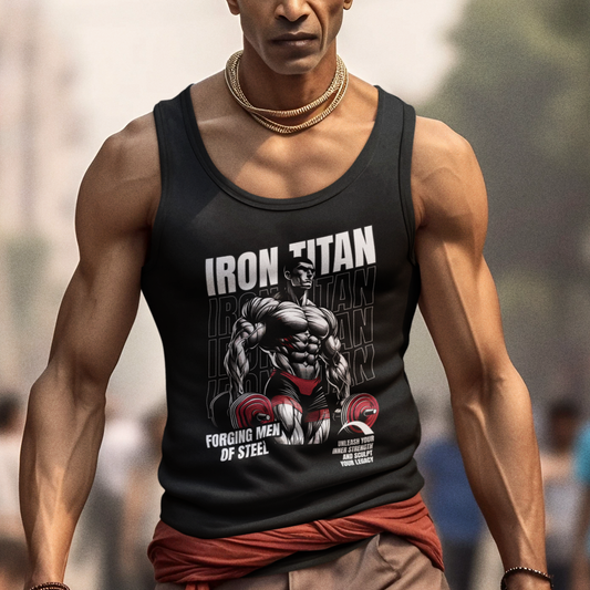 Iron Titan Man Bodybuilding Tank Top