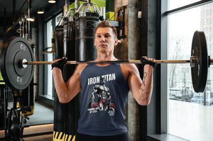 Iron Titan Man Bodybuilding Tank Top