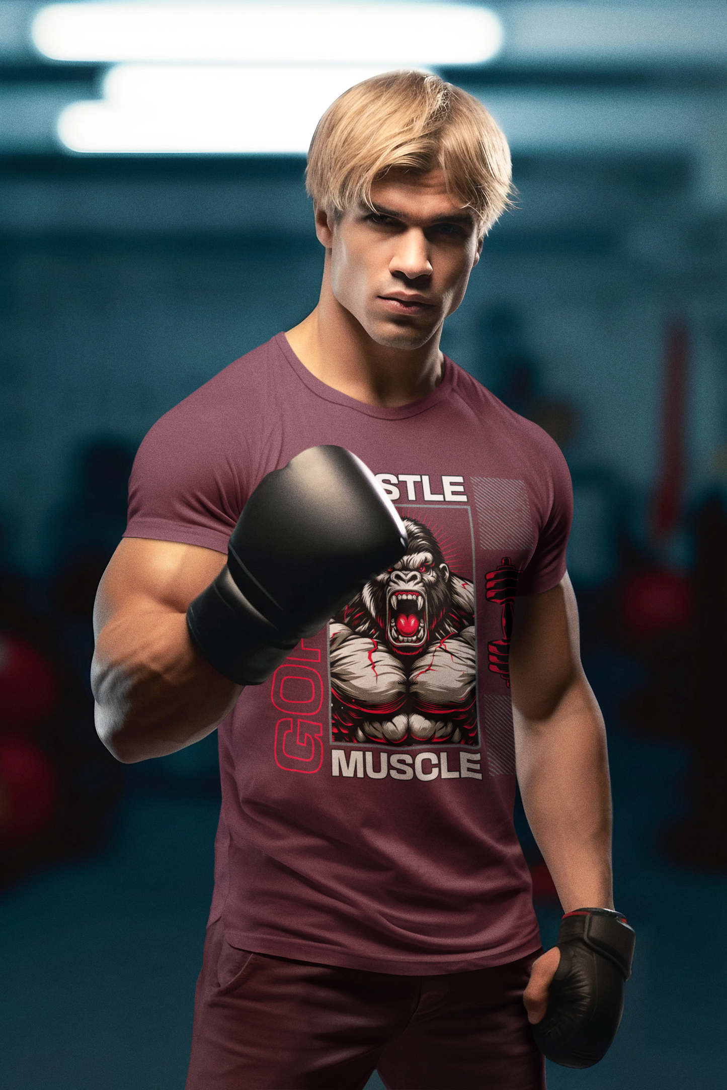 Gorilla Hustle Muscle T-Shirt