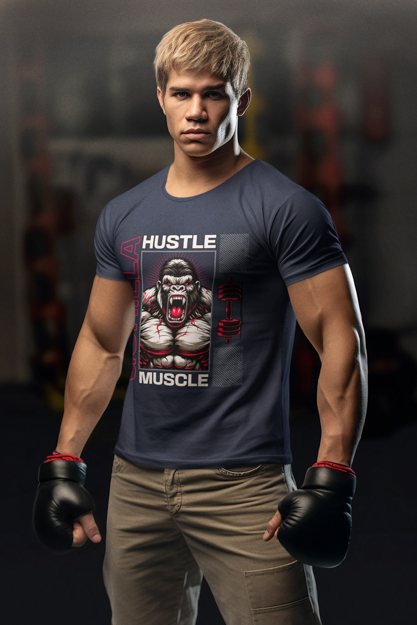 Gorilla Hustle Muscle T-Shirt