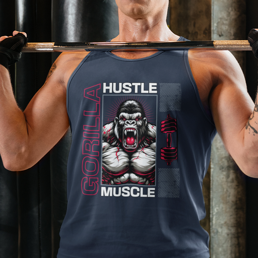 Hustle Muscle Tank Top