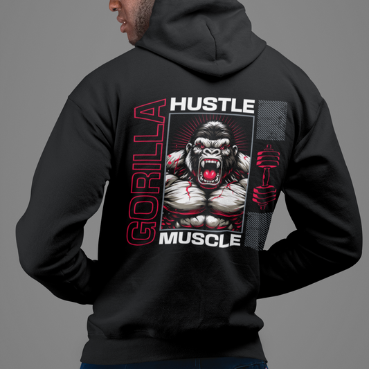 Gorilla Hustle Muscle Hoodie