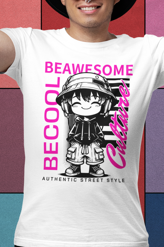 Cool Vibes Unisex - 'be awesome be cool' T-Shirt