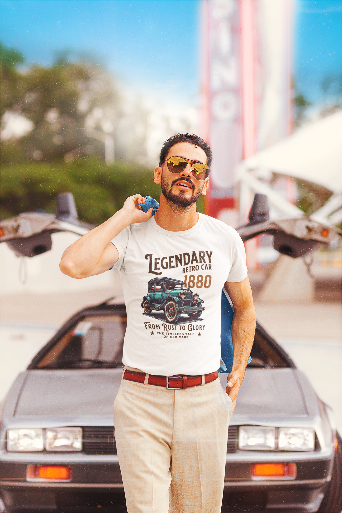 Legendary Retro Car Unisex T-Shirt