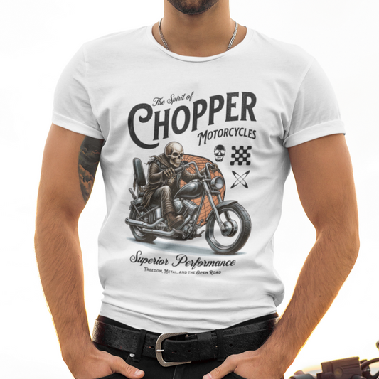 Chopper Motorcycle Unisex T-Shirt
