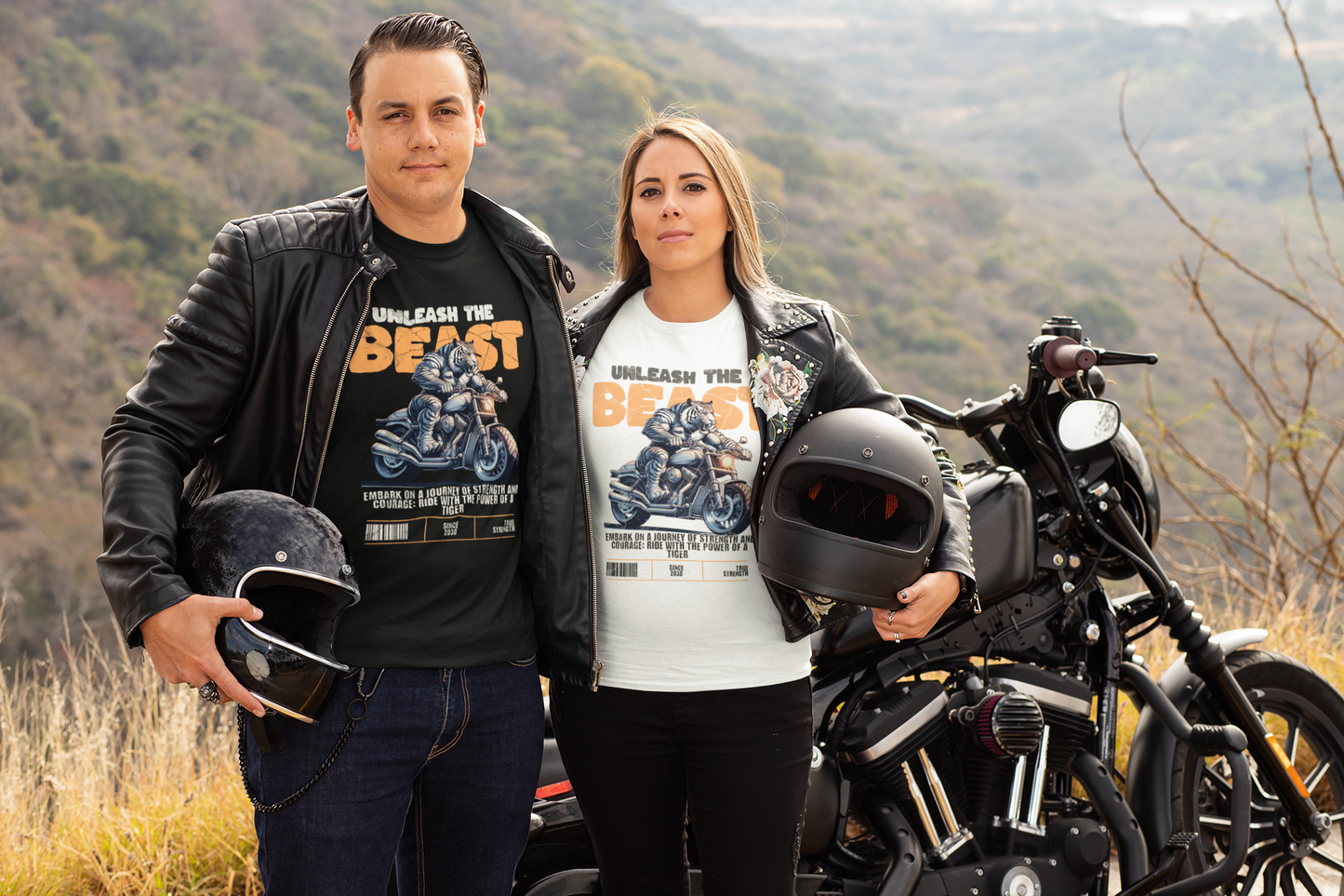 Unleash The Beast, Motorcycle Ride Unisex T-Shirt