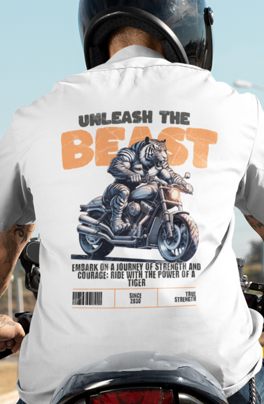 Unleash The Beast, Motorcycle Ride Unisex T-Shirt