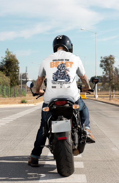 Unleash The Beast, Motorcycle Ride Unisex T-Shirt