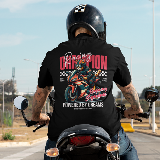 Racing Champion, Motorcycle Ride Unisex T-Shirt