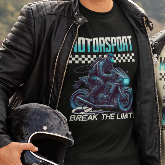 Motorsport - Break the Limits Design T-Shirt