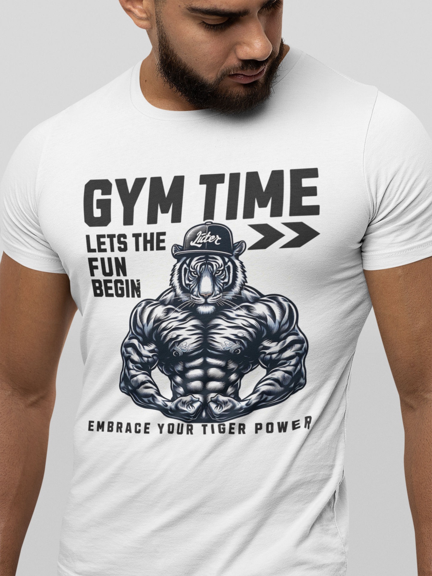 Tiger Gym Time Unisex T-Shirt