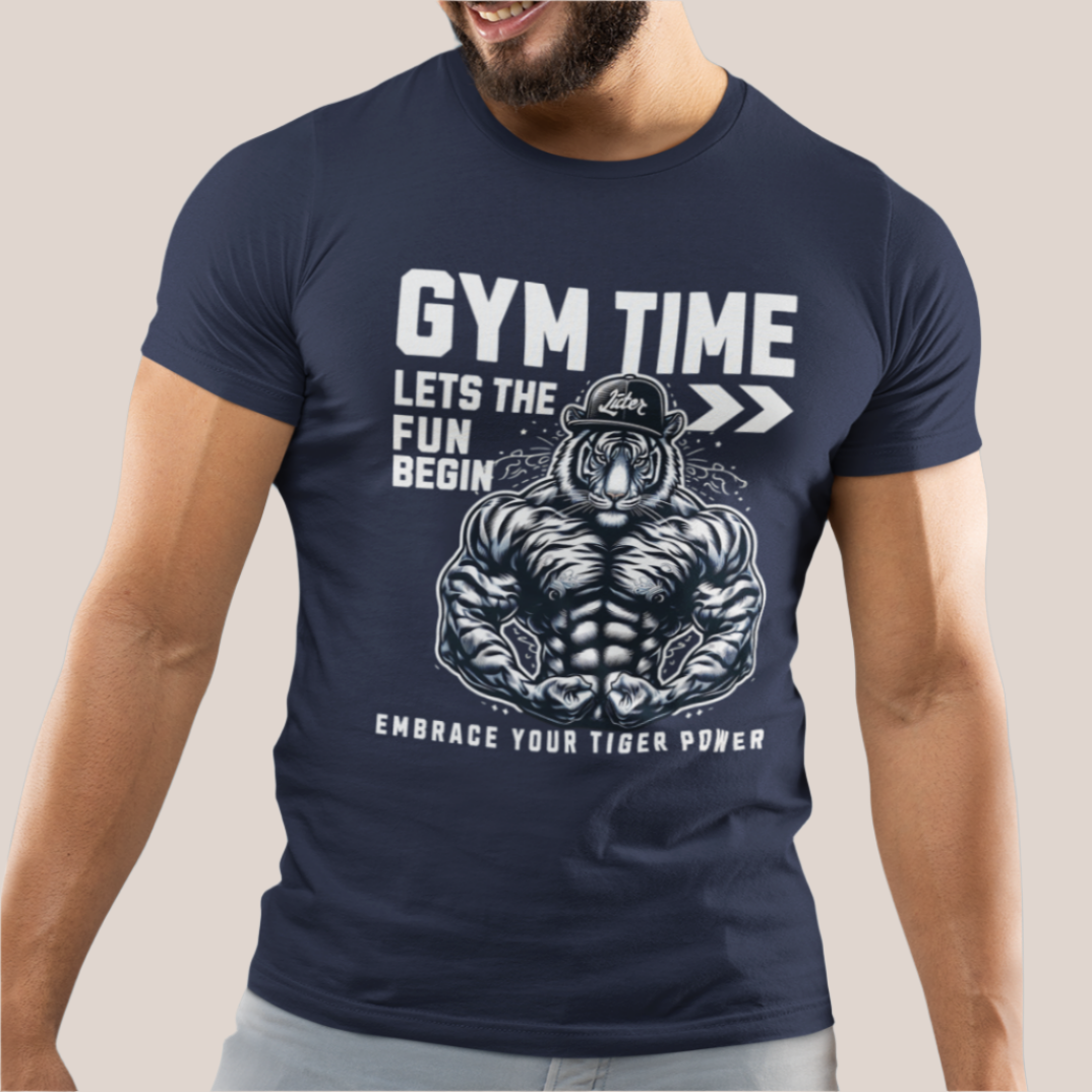 Tiger Gym Time Unisex T-Shirt