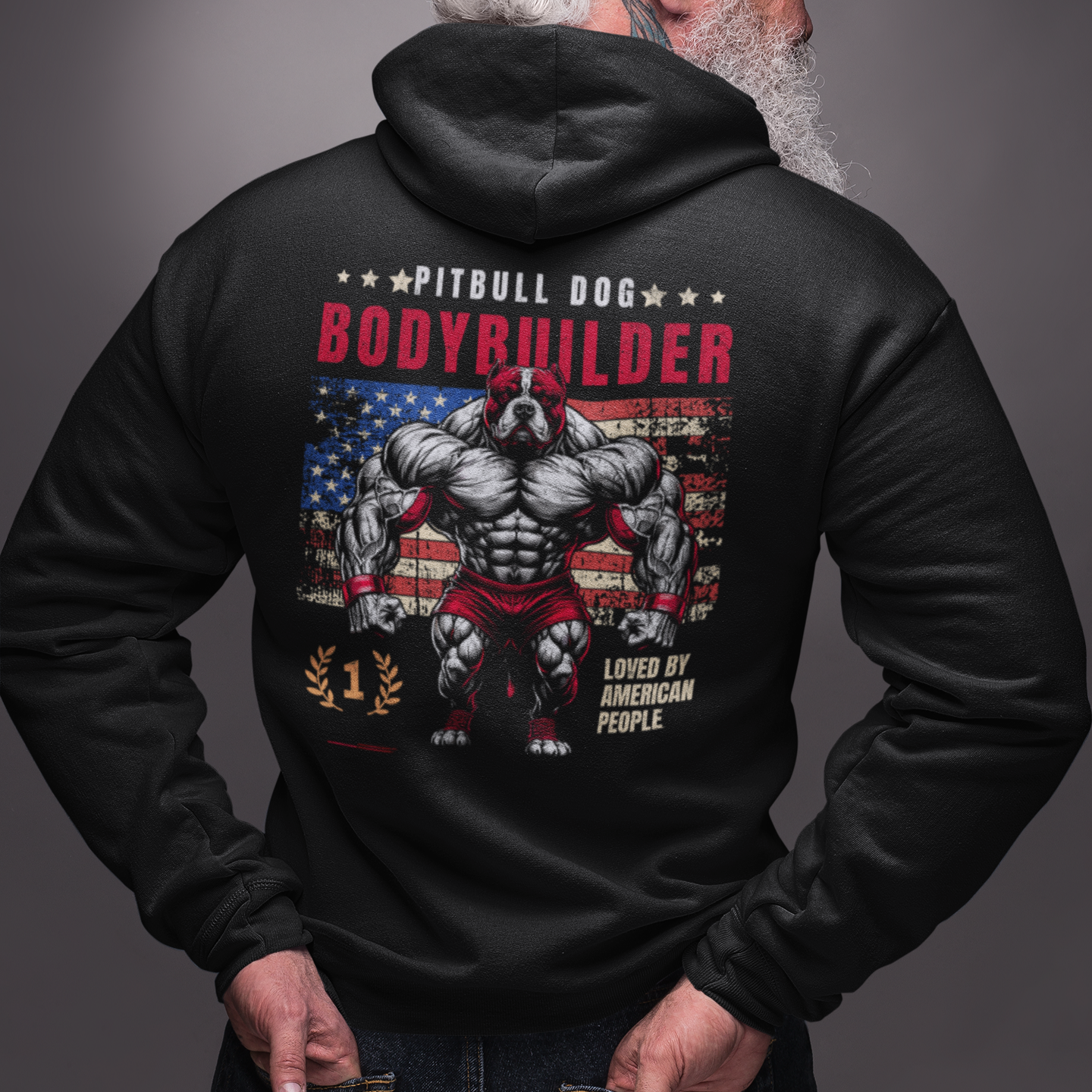 Hooded Sweatshirt Gym Time