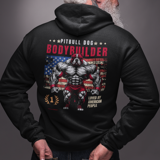 Hooded Sweatshirt Gym Time