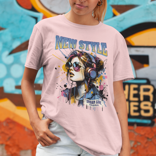 Girl Streetwear T-shirt