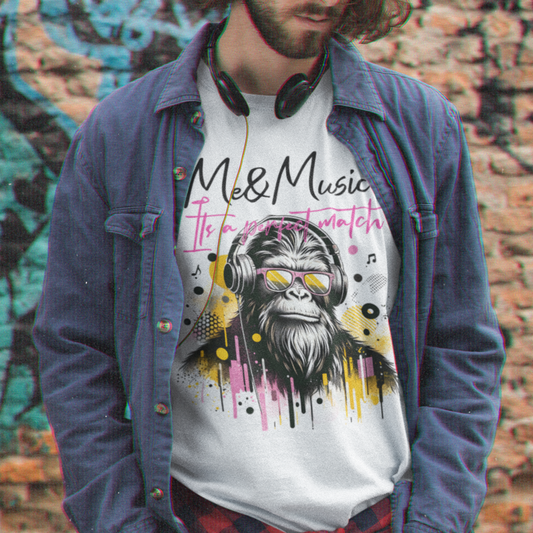 Bigfoot Music Time T-Shirt