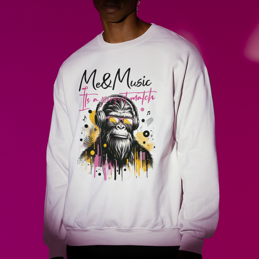 Bigfoot Music Time Crewneck Sweatshirt