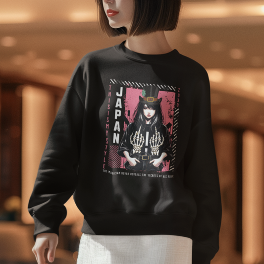 Stylish Girl - Crewneck Sweatshirt