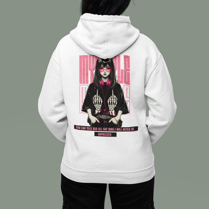 Stylish Girl Design Hoodie