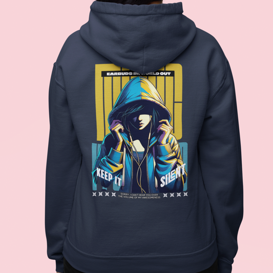 Stylish Girl Design Hoodie
