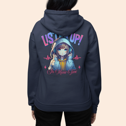 Listen Up It's Music Time Hoodie