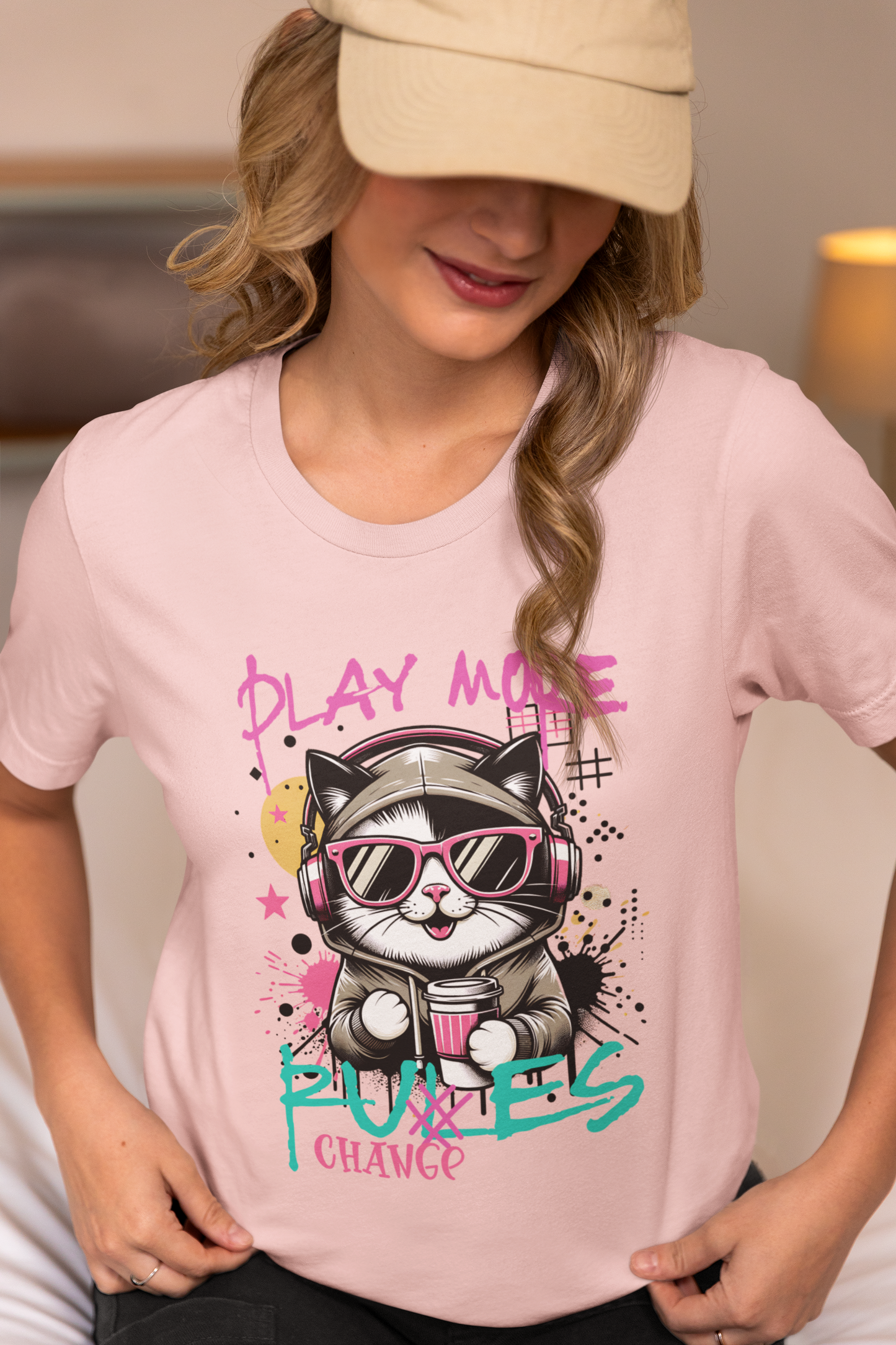 Cat Play Unisex Tee