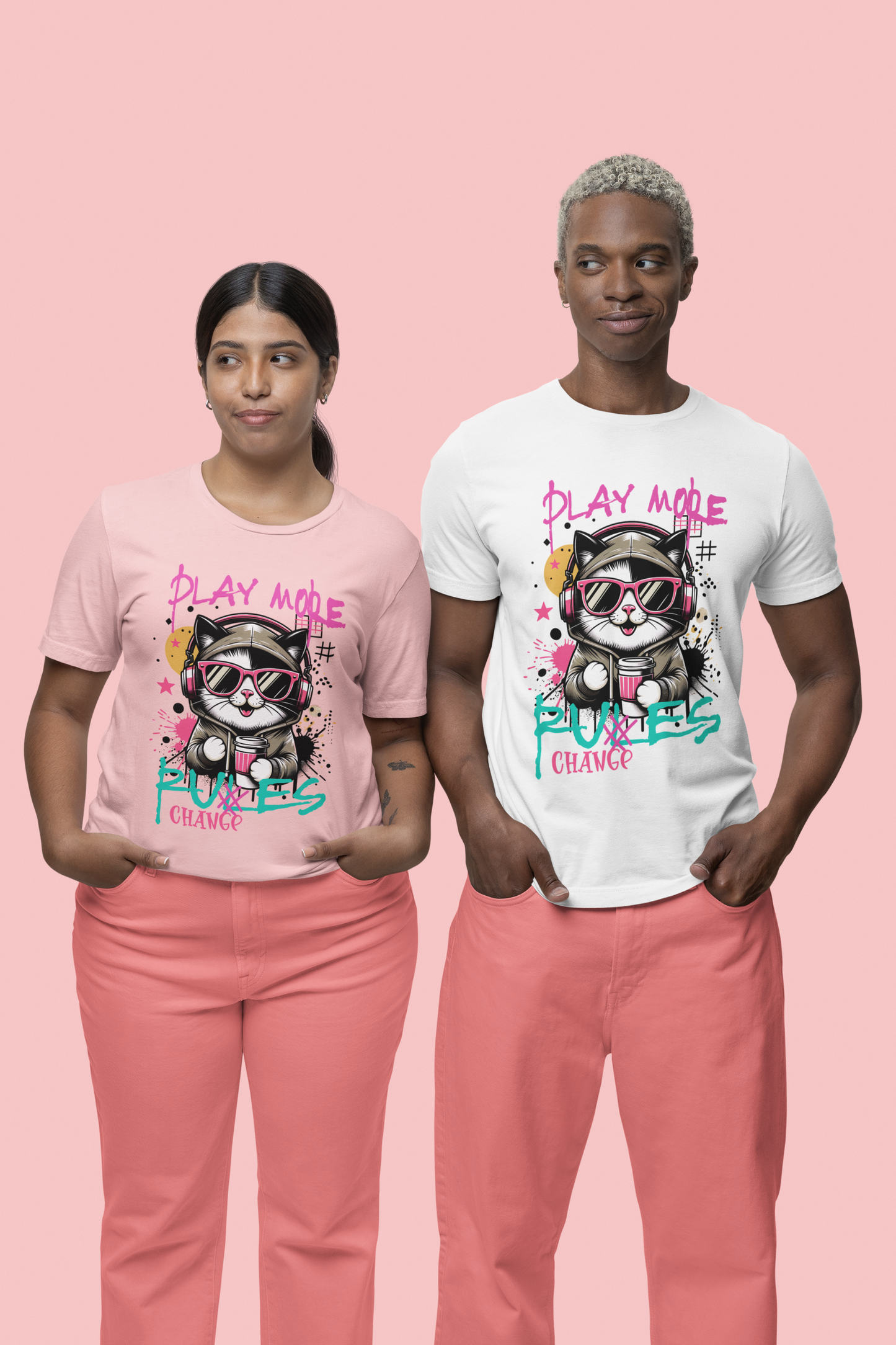 Cat Play Unisex Tee