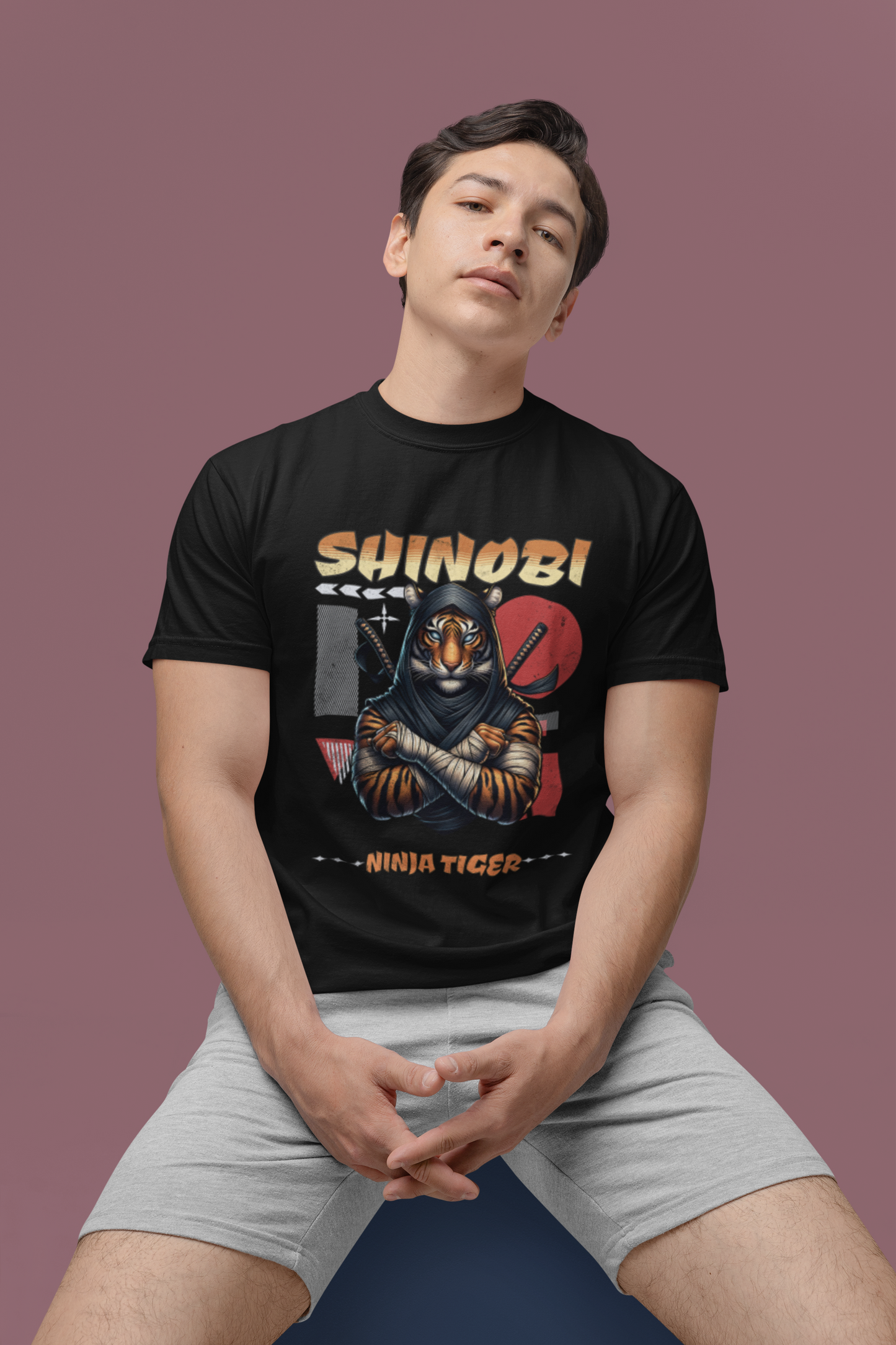 Ninja Tiger Unisex T-Shirt