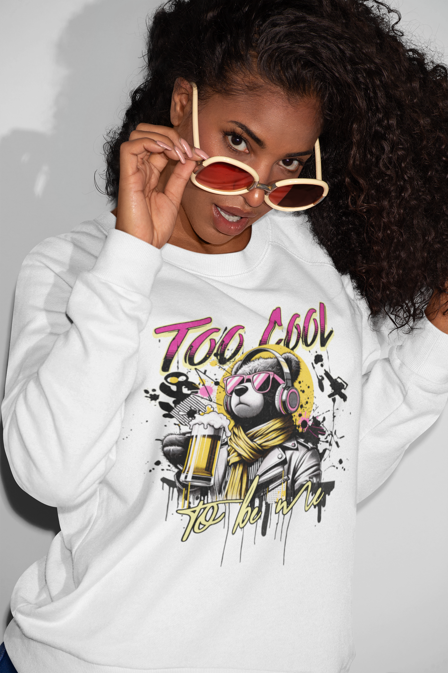Cool Vibes Sweatshirt - 'Too Cool To Be Me'