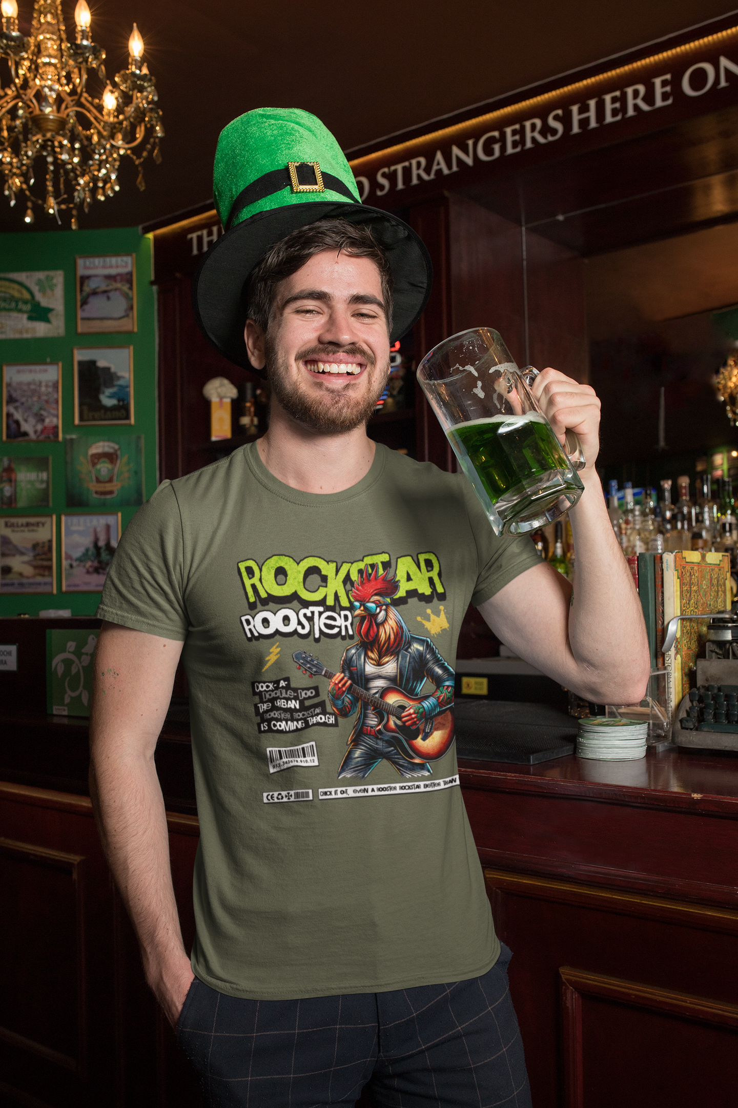 Rockstar Rooster T-Shirt