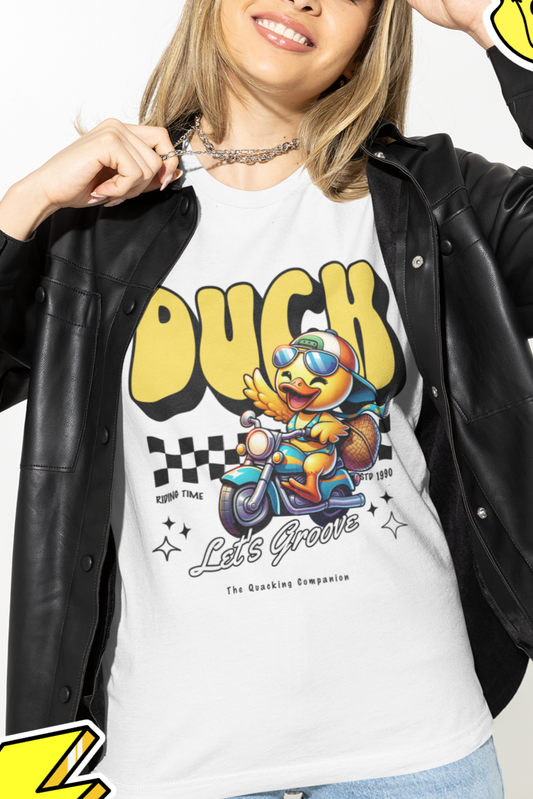 Duck Motorcycle T-Shirt