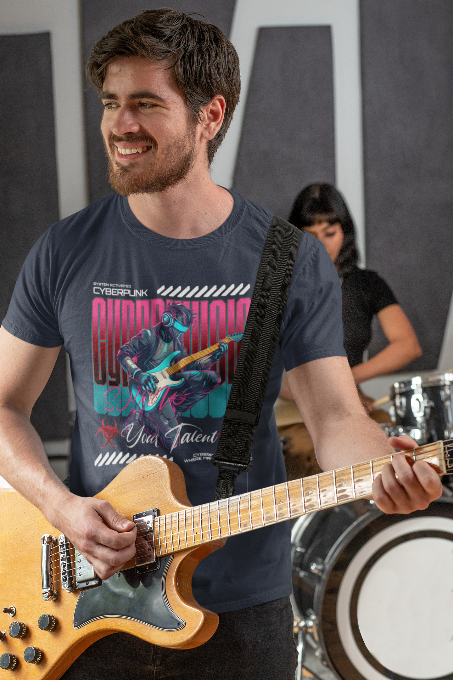 Cyberpunk Music T-Shirt