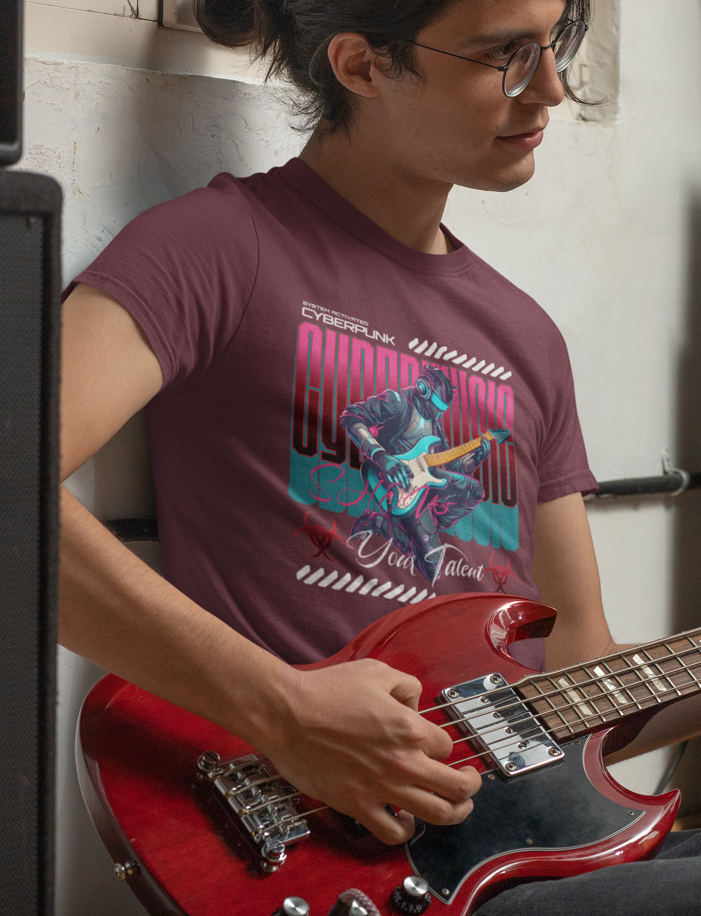 Cyberpunk Music T-Shirt