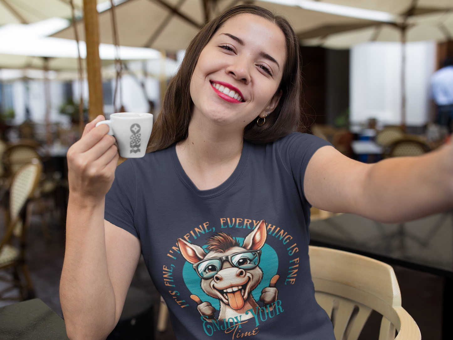 Donkey T-Shirt - Happy Donkey Design