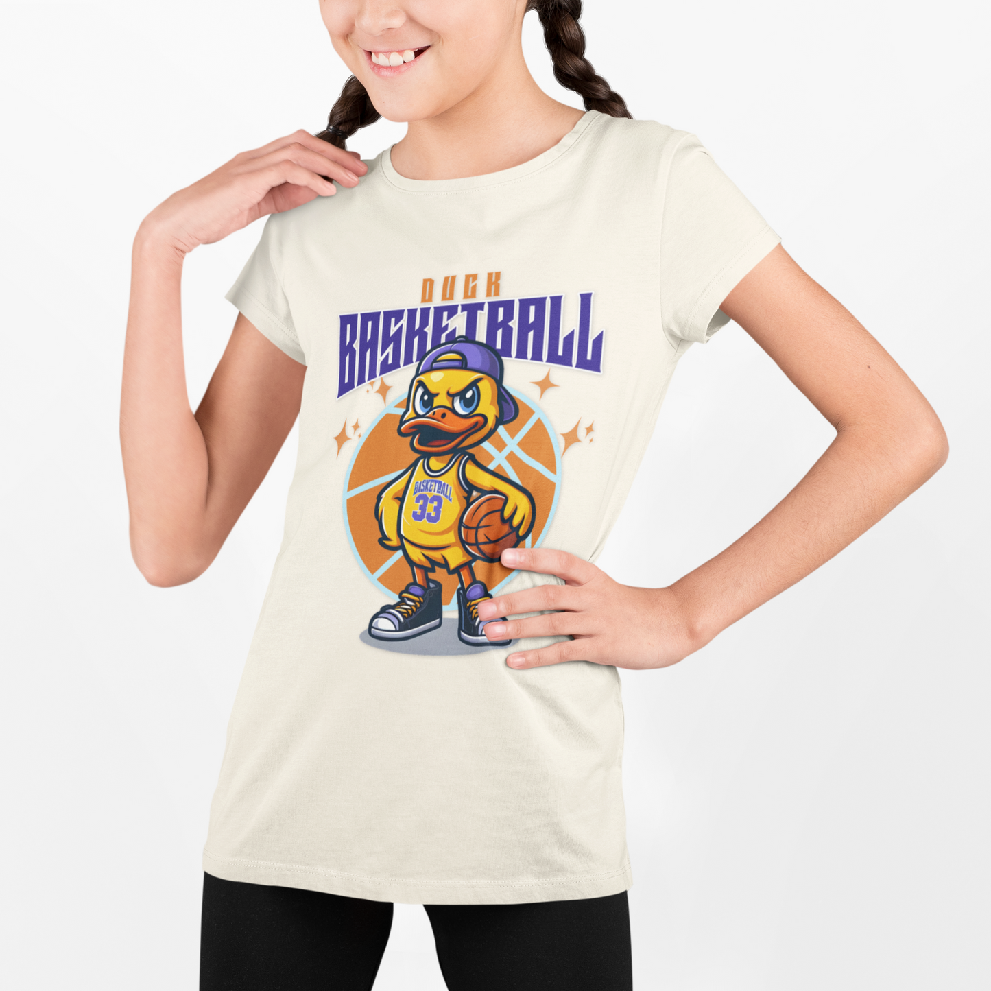Duck Basketball Youth Tee