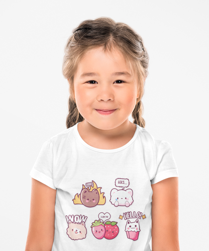 Youth Tee - Kawaii Design