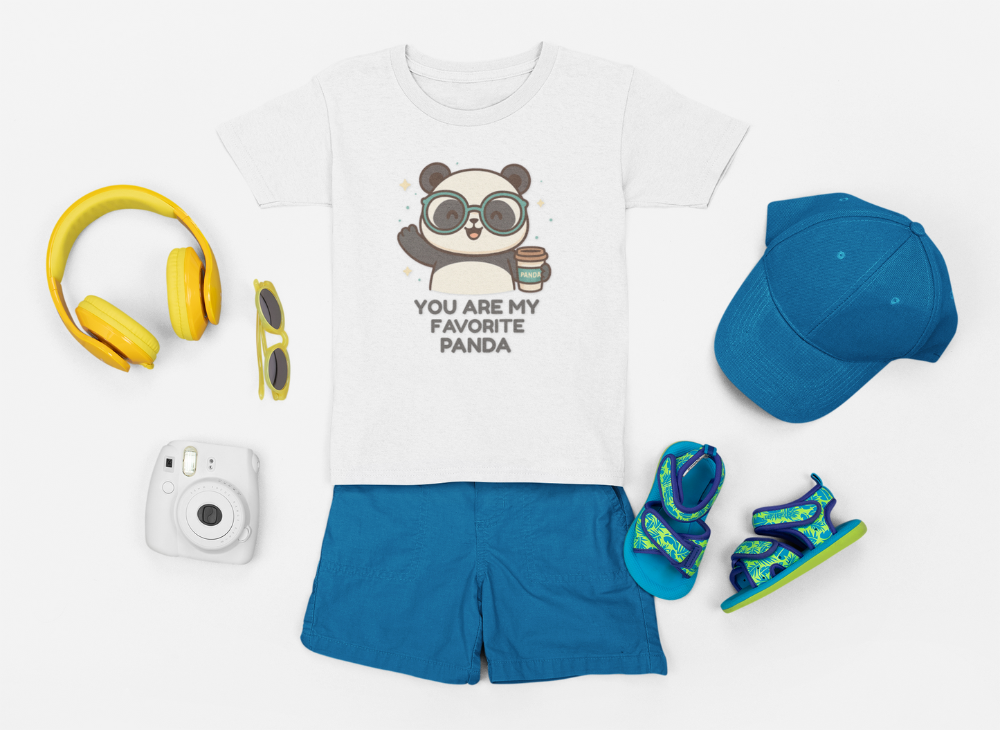Panda Youth Tee - 'You are my favorite' design