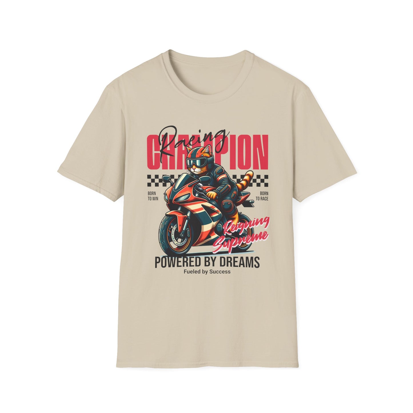 Racing Champion, Motorcycle Ride Unisex T-Shirt