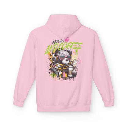Music and Coffee Hoodie Design
