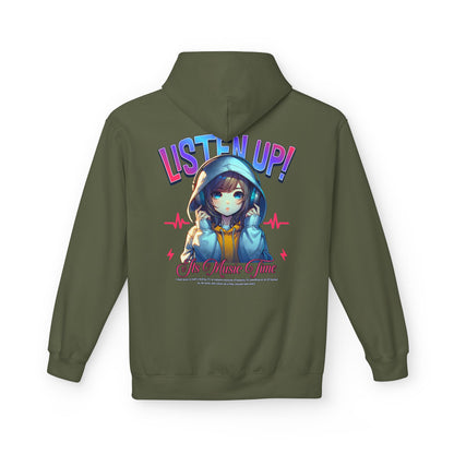 Listen Up It's Music Time Hoodie