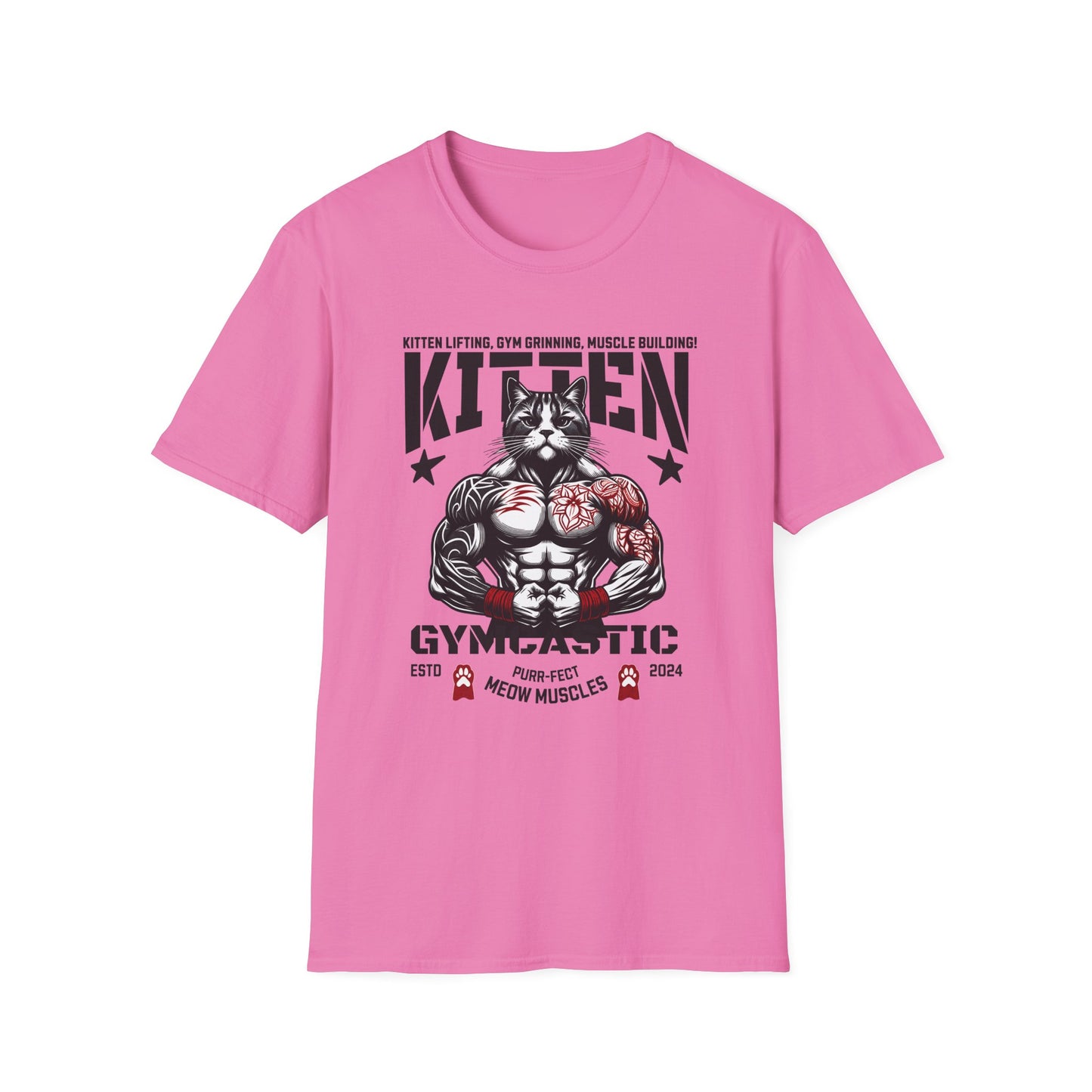 Cat Bodybuilding T-Shirt