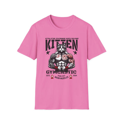 Cat Bodybuilding T-Shirt
