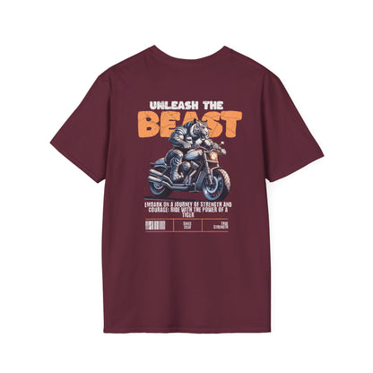 Unleash The Beast, Motorcycle Ride Unisex T-Shirt