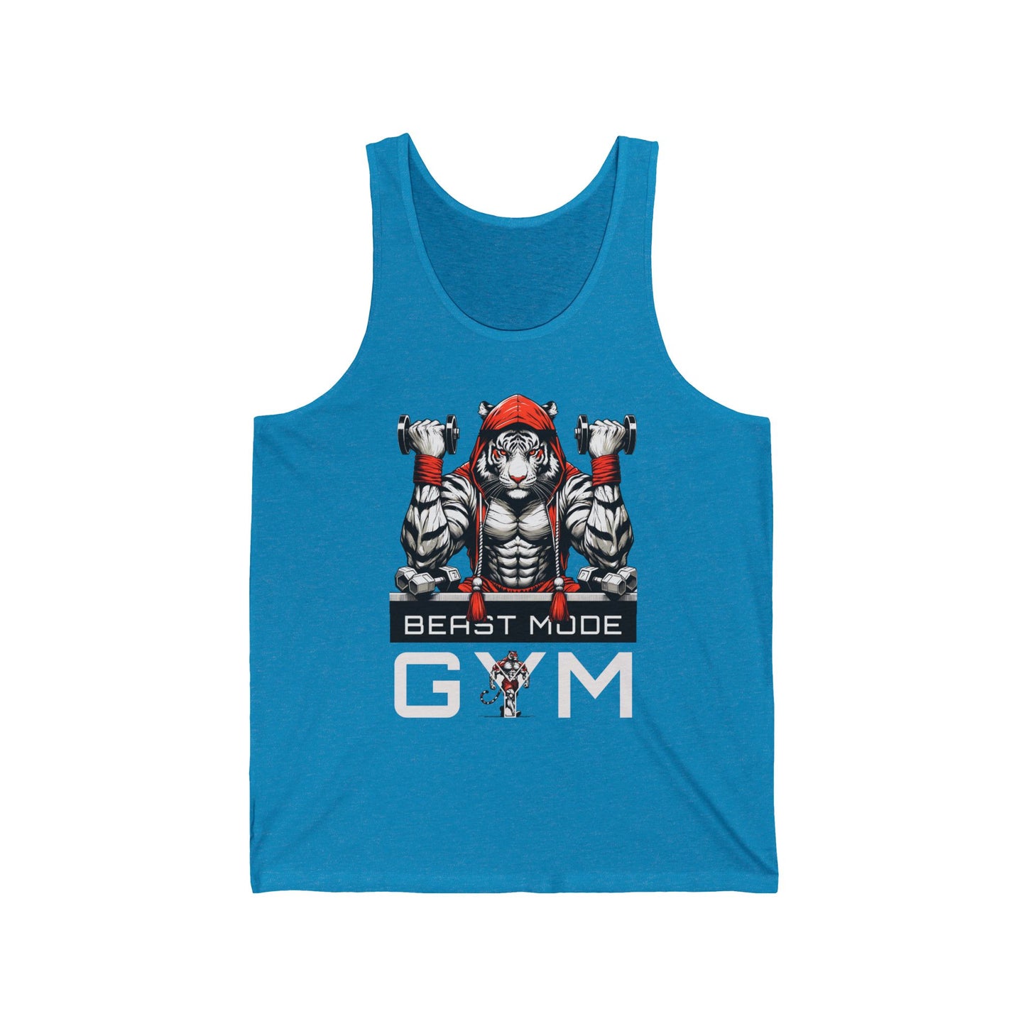 Beast Mode Tiger Workout Tank Top
